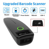 Barcode Scanner W7 Mini Wireless Bluetooth Handheld Portable 1D 2D QR Code Data Matrix PDF417 Reader With Storage Function