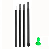 Tarp Tent Tarps Carbon Fiber Poles Canopy Replacement For Awning Uniform Texture Lightweight Ultra-stiff