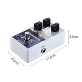 ammoon POCKVERB & Guitar Effect Pedal Reverb + 7 Delay Effects With Tap Tempo Function True Bypass
