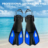 Silicone Beach Shoes Durable Snorkel Swimming Fins Professional Wear-Resistant Anti Slip Adjustable Shoelaces Sports Accessories