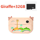 Instant Print Kids Camera 1080P Rechargeable Kids Camera Selfie Video Child Camera For 6-12 Years Old Girls Boys Birthday Gift