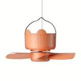 1pc Ceiling Fan Household Portable Remote Control Timing Fan Dormitory Electric Fan Small Fan Usb Three-Gear Adjustable Cooler Mini Portable Fan Teacher's Day Halloween Christmas Wedding Birthday Party Favor