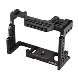 Andoer Cage Video Film Movie Making Stabilizer with Cold Shoe Mount for Sony A7II/A7III/A7SII/A7M3/A7RII/A7RIII Camera