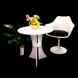 1/6 Acrylic Round Table Miniature Doll House Furniture For Dollhouse Scene Decoration Accessories