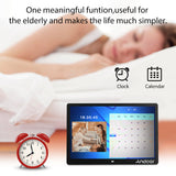 Andoer 17" LED Digital Photo 1920*1080 Electronic Picture Frame MP3 MP4 Video Player Clock Calendar with Remote Control