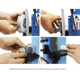 220V/380V Small Vertical Sanding Belt Machine Electric Burr Woodworking Grinding Polishing Machine Knife Sharpening Tool