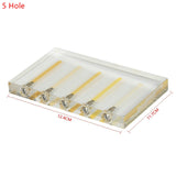 Acrylic Automobile Oil Quality Comparator Comparer Transmission Oil Automobile Oil Viscosity Tester Demo Stand Test Tool