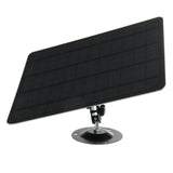 10W 5V 2000MAH Micro USB Solar Panel 360 Degree Rotation Waterproof Wall Mounted Monocrystal Silicon Solar Plate For USB Camera