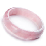 Ice seed Pink Crystal lotus Jade Bracelet