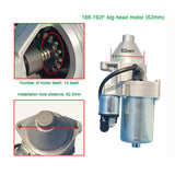 5-6.5KW Starter Motor Replacement Fit Engine Gasoline Generator Parts for 188F/190F GX390/GX420 Gasoline Generator Parts