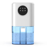 Compact Household Dehumidifier - 1.7L Large Capacity, Silent Moisture Remover for Bedroom & Office with Air Purification