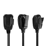 EAK005 K Head Double Needle Corded Air Guide Earphones C9219A