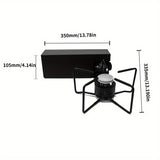 1pc Portable Folding Casca Magnetic Stove Outdoor Camping Stove Cookware Gas Hot Pot Tea Stove