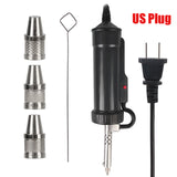 ADT03 Portable Tin Sucker Vacuum Soldering Automatic New Desoldering Machine Electric Solder with 3 Suction Nozzle Remove Pump