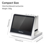 Film and Slide Scanner for 135 Film(36*24mm)/126KPK /110 Film/Super8/ Monochrome/Slide to Digital JPEG Photos 5'' Screen 16GB