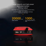 12V 20000Mah Car Jump Emergency Starter for Small 2.0 Displacement Gasoe Vehicles with 5V USB Charge Mobile Power Bank