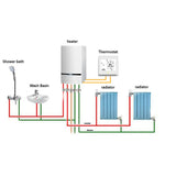 Smart WiFi Thermostat Temperature Controller Electric Warm or Heating Water Gas Boiler Works with Echo Google Home Tuya