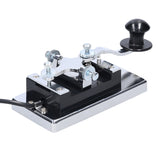 K4 Heavy-duty Electric Telegraph Communication Short Waves Morse Code DIY Telegraphing Key for Shortwave Radios Teaching