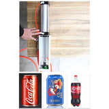 Pneumatic Aluminum Compactor 16 Oz Press Three-Dimensional Can Drink Bottle Crusher