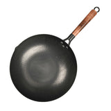 32cm Non-coating Iron Hand Forged Woks for Kitchen Non-stick Cookware General Skillet Frying Pan Pot Non Stick Pan