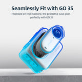 Sports Silicone Protective Case Cover with Lanyard Neck Strap Shock-Proof for Insta360 GO 3S Camera Accessories