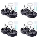 4X 7 Fins Extractor Blades Replacement Part For Nutri Ninja Blender,Extractor Blade For Auto IQ BL682 BL480 BL640 NN102