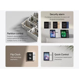 Tuya WiFi 3.5-inch Smart Control Panel Screen 3 Relays with Wi-Fi, IR remote controller and BLE Mesh Gateway