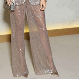 Fashion Loose Long Sleeve Jacket Casual Suit