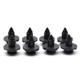 10/20/30/40/50pcs 8mm Auto Fasteners Rivets Car Bumper Door Panel Fender Liner Clips Retainer Honda for Nissan