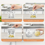 1pc, Electric Mini Food Chopper100ml/250ml USB Rechargeable Smart Electric Meat Food Vegetable Chopper Kitchen Accessories