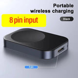 VIKEFON Portable Wireless Apple Watch Magnetic USB Charger For IWatch Series 9 8 7 SE 6 5 4 Fast Charging Station
