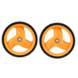 2PACK 293MM Lawn Mower Rear Wheel For Husqvarn 5324035-09, 5324327-49, 532403509, 532432749 Lawn Mower Accessories