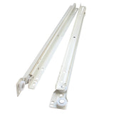 drawer slide rail One set Steel Bottom Side Mount Wheel Slide Track Set