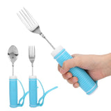 Household Durable Stroke Elderly Auxiliary Tableware Disabled Hand Anti-Shake Aid Accessory Anti-Slip Eating Spoon Tool