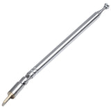 Top-50 Pcs 32Cm Length 5 Section Telescopic AM FM Radio Antenna 180 Degree