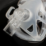 Full Face Mask Snoring And Sleep Therapy Connect Face Hose With Adjustable Headgear Clips