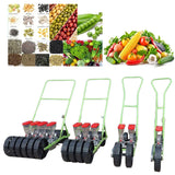 2024 Farm wholesale hand push seeder soybean vegetable seed planter