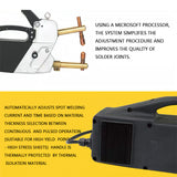 Sheet metal double-sided spot hine portable handheld welding tip gun car repair tool