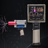 Third Generation Plus 80W 6A Gun Portable Handheld High Voltage Generator Artificial Lighing Tesla Coil