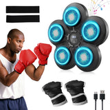 Music Electronic Wall Target Bo - with 5 Lights and Bluetooth Sensor