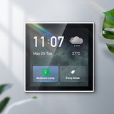 4-inch LCD Touch Screen Tuya Home Panel WiFi Smart Scene Wall Switch ZigBee BT Function APP Remote Control