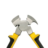 10 Inch Garden Fence Pliers Parallel Jaws Soft Grip For Wire Cutters Fencing Hammer Tool CR-V' Steel Multi Purpose Tools