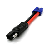 DIY 10 AWG Male Power Automotive Adapter Cable Wire SAE To EC5 Female Plug Connector