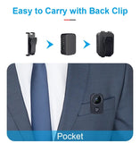 MD29 HD Mini Body Camera 1080P Security Pocket Cameras Motion Activated Small Nanny Cam for Cars Standby Espia Webcam 8H Working