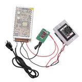 DIY Kit 12V Semiconductor Cooler Peltier Cooling System, Heatsink Module Kit+Thermostat Set, US Plug