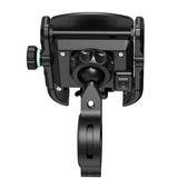 12-24V Motorcycle Phone Charger QC 3.0 Handlebar/ Rear-View Mirror 4-7 Inch Cellphone Holder with Aluminium Mount Base