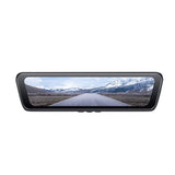 8.2-inch LCD 170-degree wide-angle dual-lens rearview mirror car driving recorder
