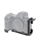 adjustable Vertical Quick Release L Plate/Bracket Holder hand Grip hotshoe for Nikon Z6III camera