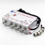 JMA 10308 Cable TV Booster CATV Signal Amplifier 1 IN 8 OUT 30DB 220V