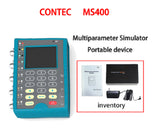 MS400 Multi-Parameter Simulator Touch Screen Patient Monitor 12 Leads ECG RESP TEMP IBP Simulation Dropshipping Device
